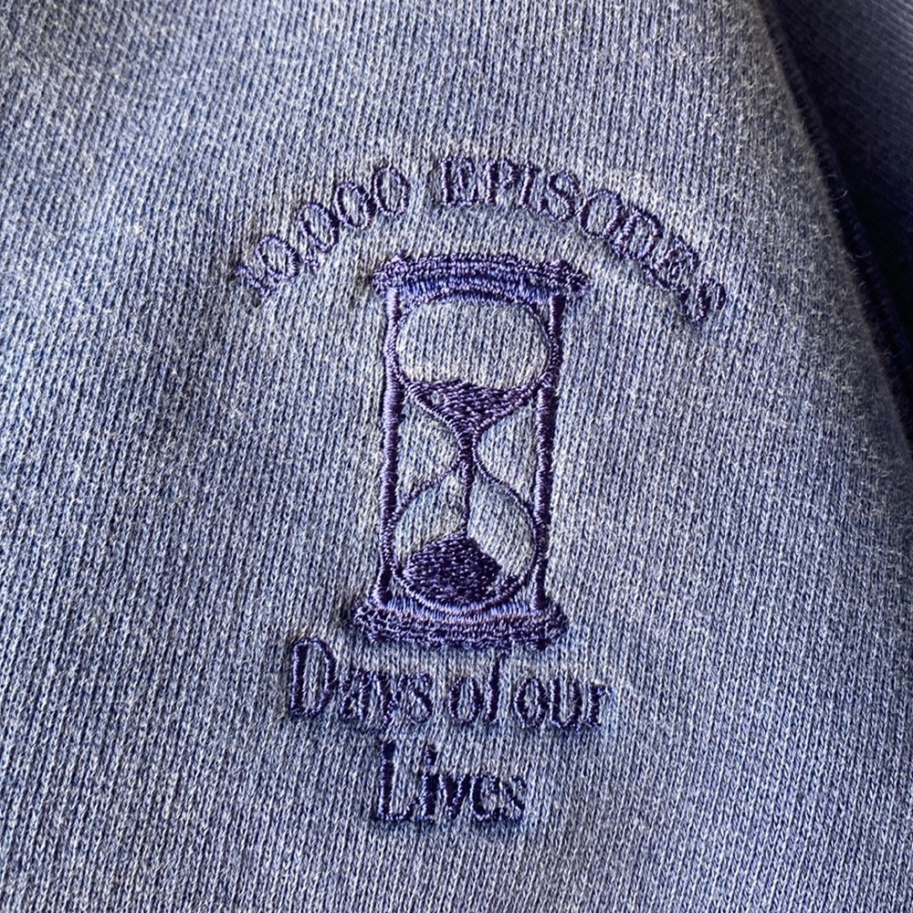 Days of our lives 10,000th episodes crew sweatshirt. RARE! Soap opera daytime TV - Picture 2 of 7